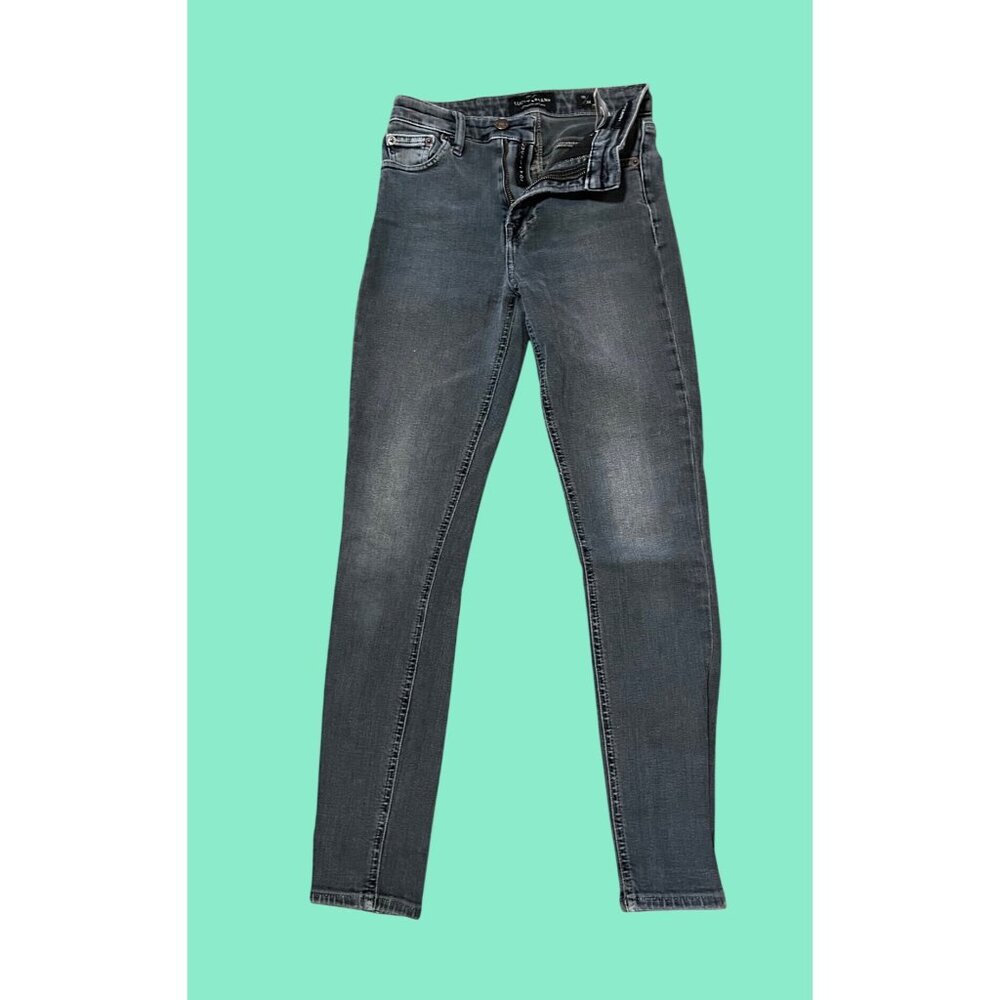 Lucky Brand Womens Bridgette Skinny Jeans Size 00/24 Dark Wash Denim
